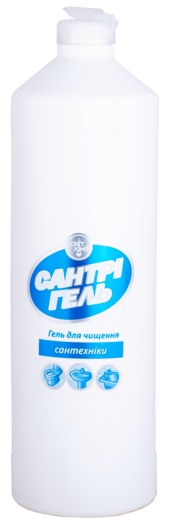 Гель для чищення унітазів та ванної кімнати "Сантрі-гель"ЕСО ТМ ЛЕОХІМ